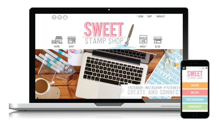 New Site Launch: Sweet Stamp Shop