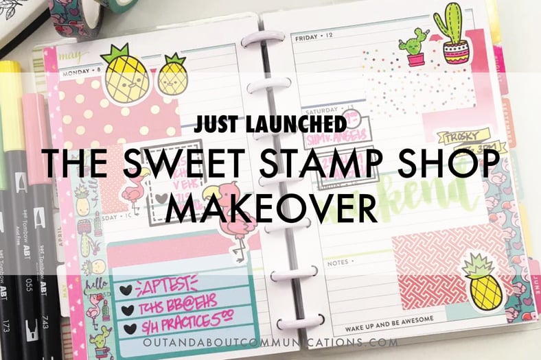 The Sweet Stamp Shop Makeover