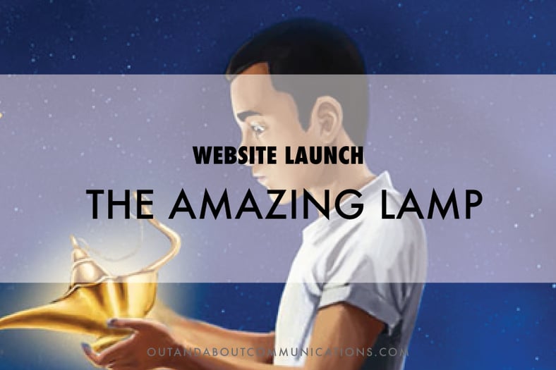 Website Launch: The Amazing Lamp